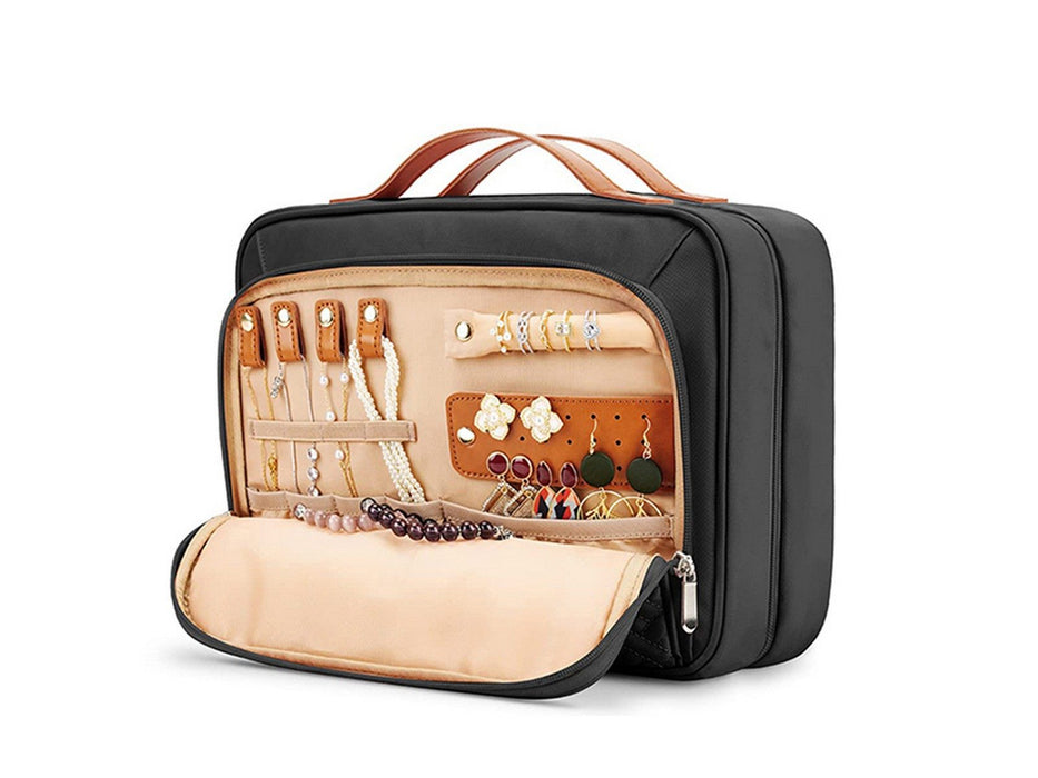 Travel Toiletry Makeup Bag with Organizer