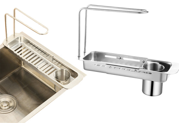 Expandable Stainless Steel Storage Sink Organiser