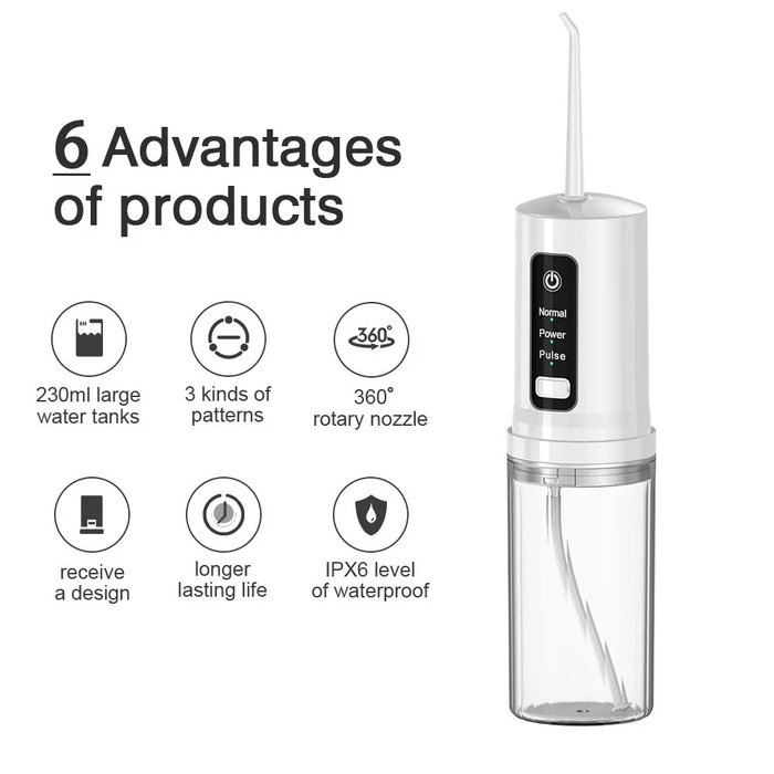 Portable USB Charge Oral Irrigator