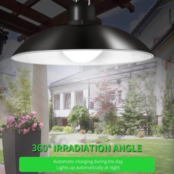 2 Head Solar Pendant Light