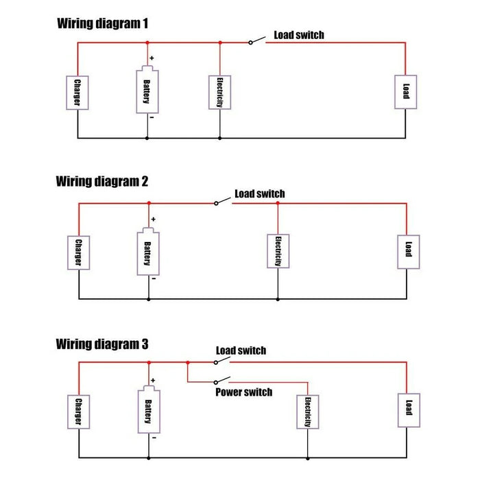 Battery Status LCD Voltmeter