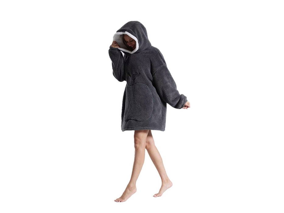 Unisex Sherpa Blanket Hoody