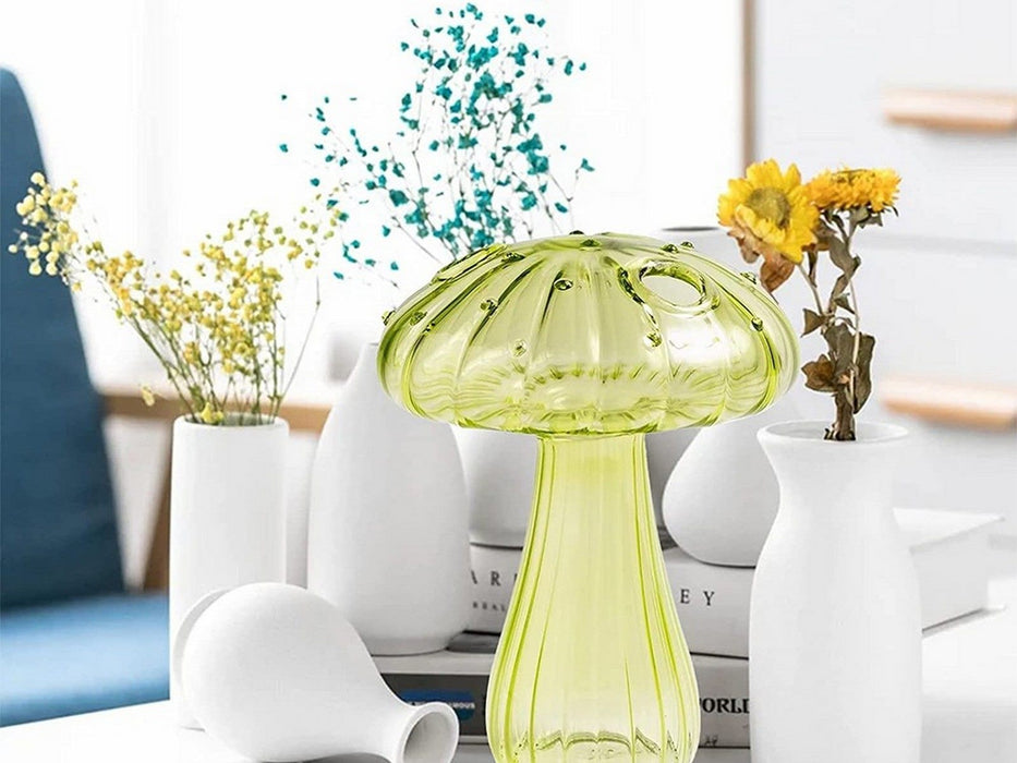 Mushroom Shape Aromatherapy Glass Vase