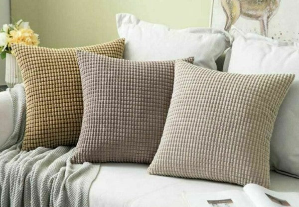 Corduroy Cushion Cover - 2 Pack