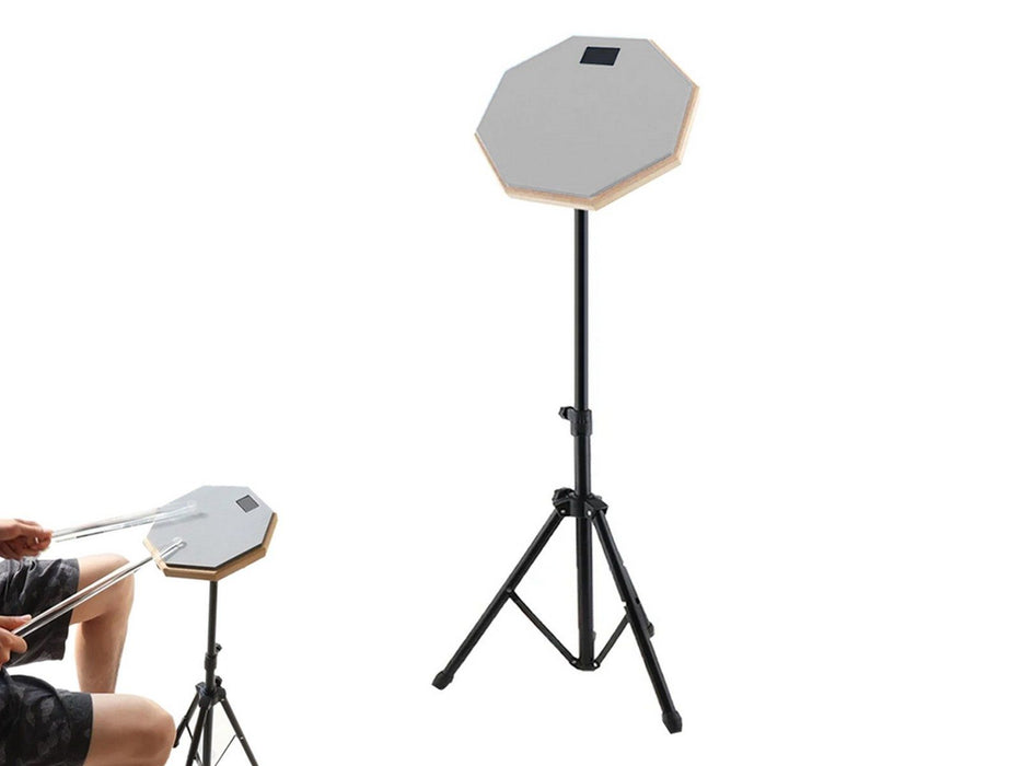 Drum Practice Pad with Stand