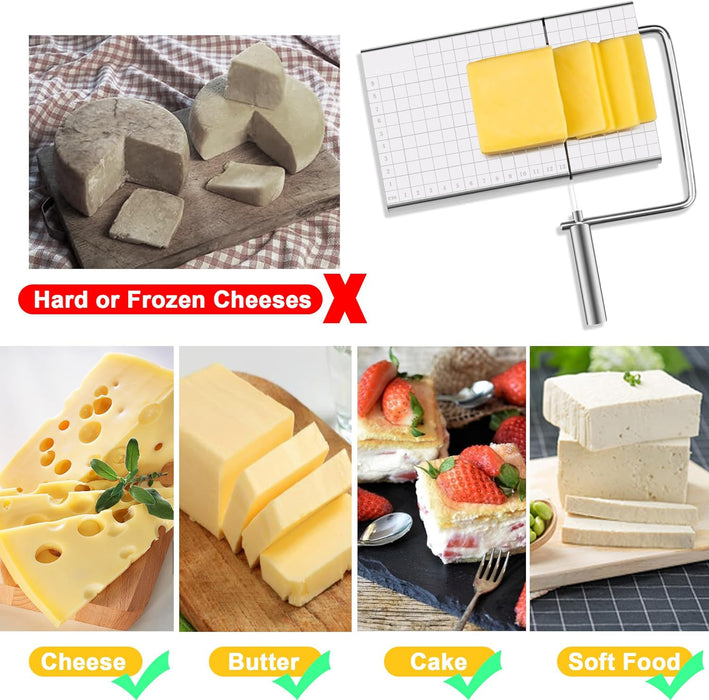 Stainless Steel Cheese & Butter Slicer