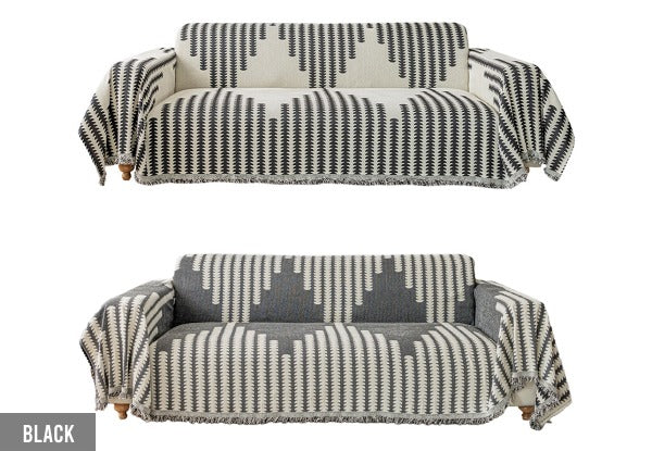 Reversible Chenille Sofa Cover