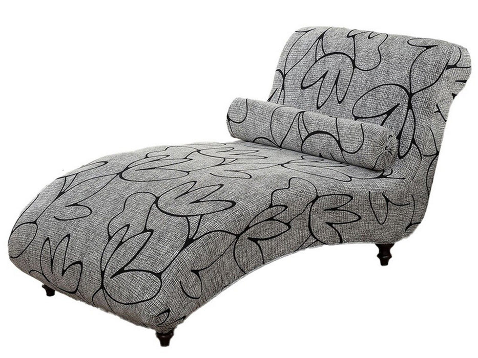 Printed Chaise Lounge Cover & Pillowcase Set