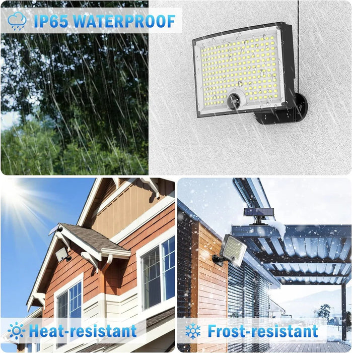 202 LED Solar Outdoor Security Light