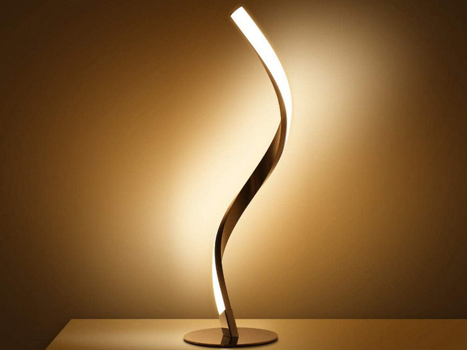 Modern Spiral LED Table Lamp