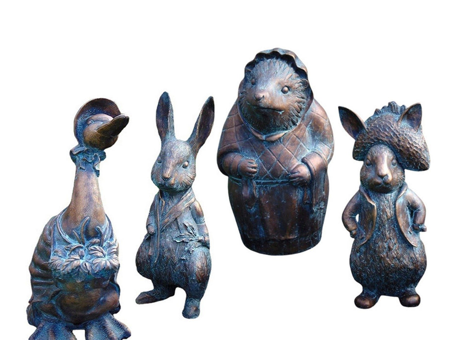 Set of Resin Classic Garden Statues