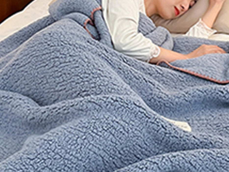 Sherpa Throw Plush Blanket