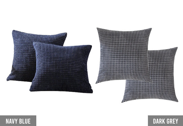 Corduroy Cushion Cover - 2 Pack