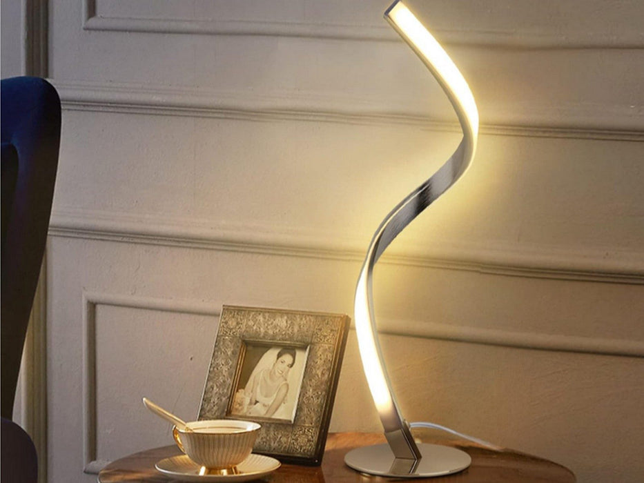 Modern Spiral LED Table Lamp