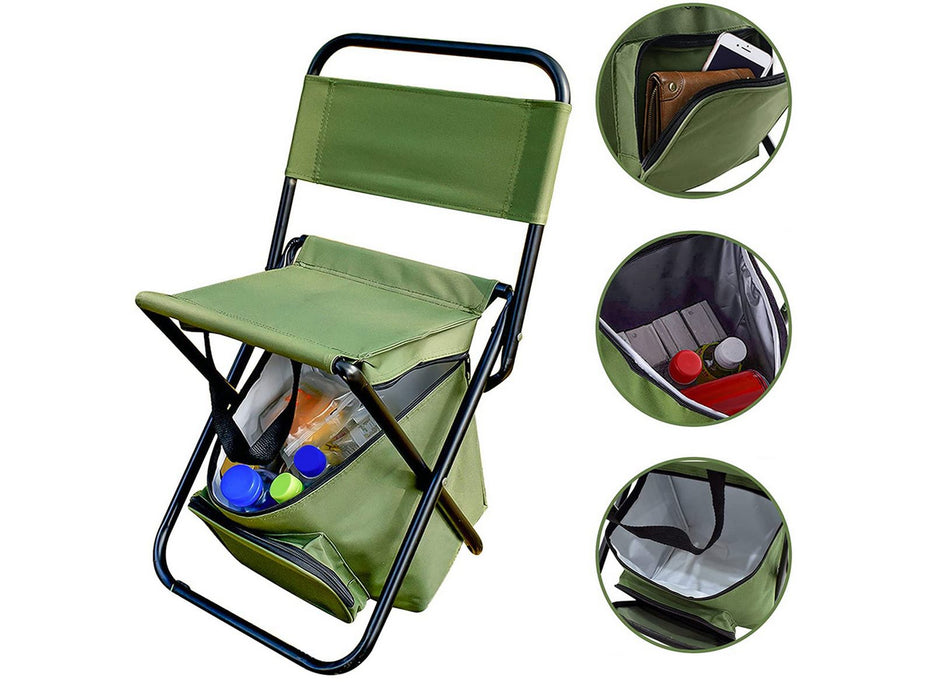 3 in 1 Portable Cooler Backpack Chair