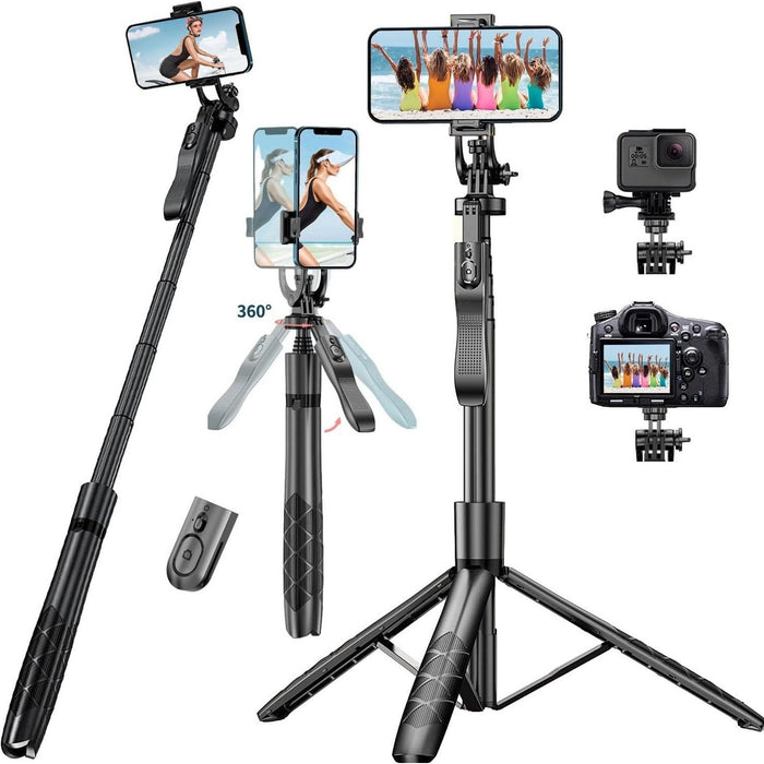 1.5M Extendable Tripod Stand with Stabilizer