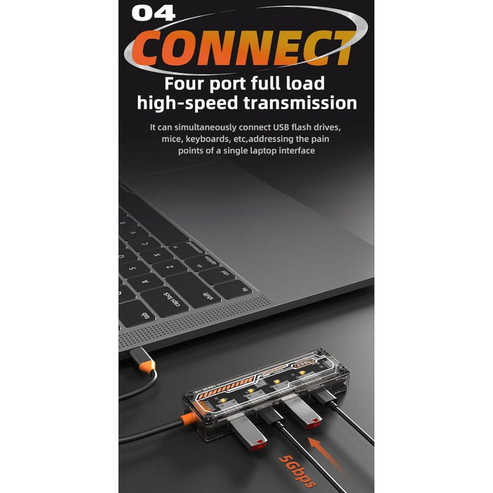 Docking Station with 4 Ports