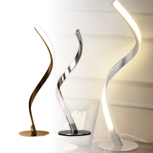 Modern Spiral LED Table Lamp