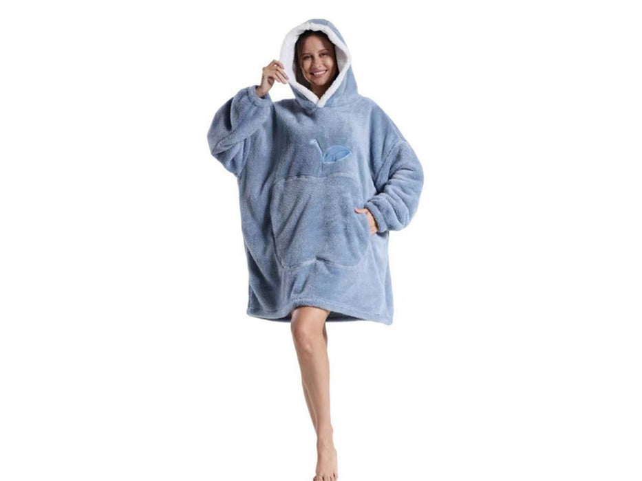 Unisex Sherpa Blanket Hoody