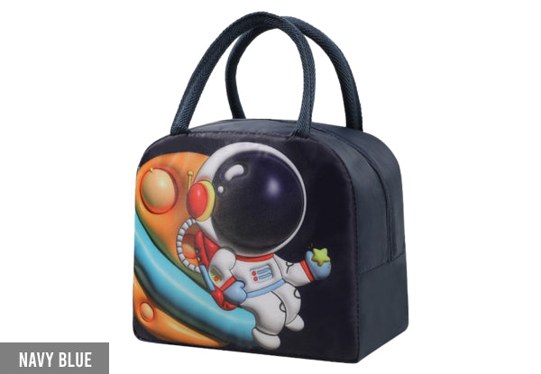 Kids Cute 3D Cartoon Insulated Lunch Bag