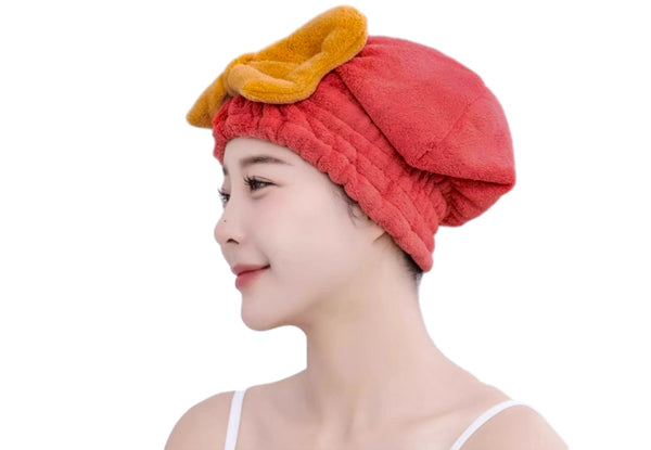 Two-Piece Fast Drying Hair Towel