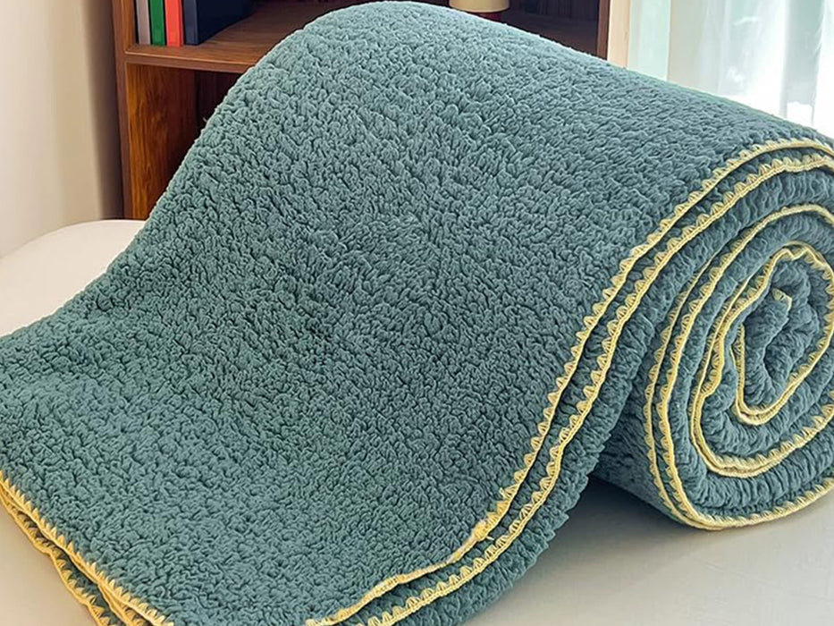 Sherpa Throw Plush Blanket