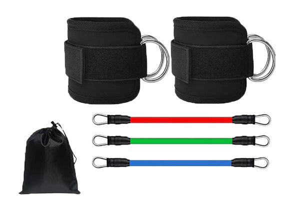 Workout Ankle Resistance Bands with Cuffs