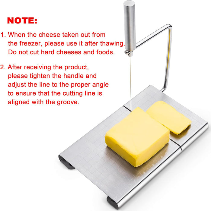 Stainless Steel Cheese & Butter Slicer