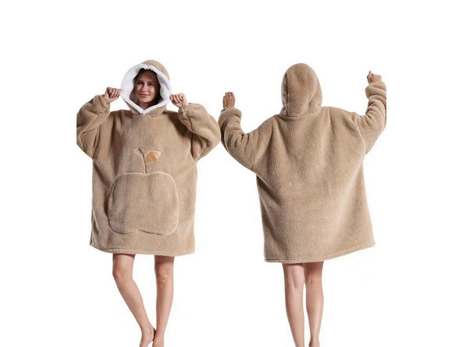 Unisex Sherpa Blanket Hoody