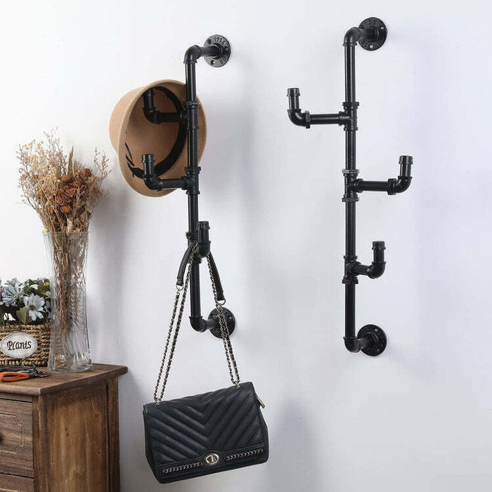 Industrial Pipe Clothes Holder Hanger