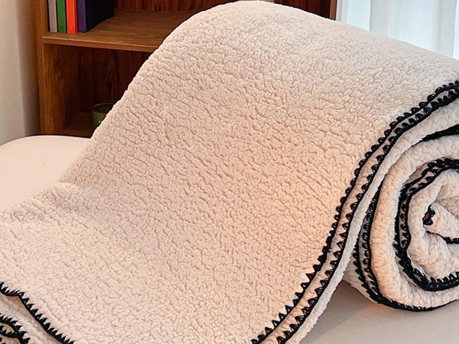 Sherpa Throw Plush Blanket