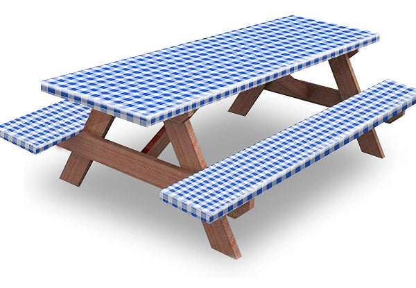 Outdoor Table & Bench Seat Covers Set