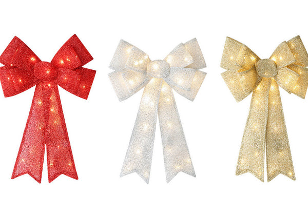 Light Up Christmas Bow