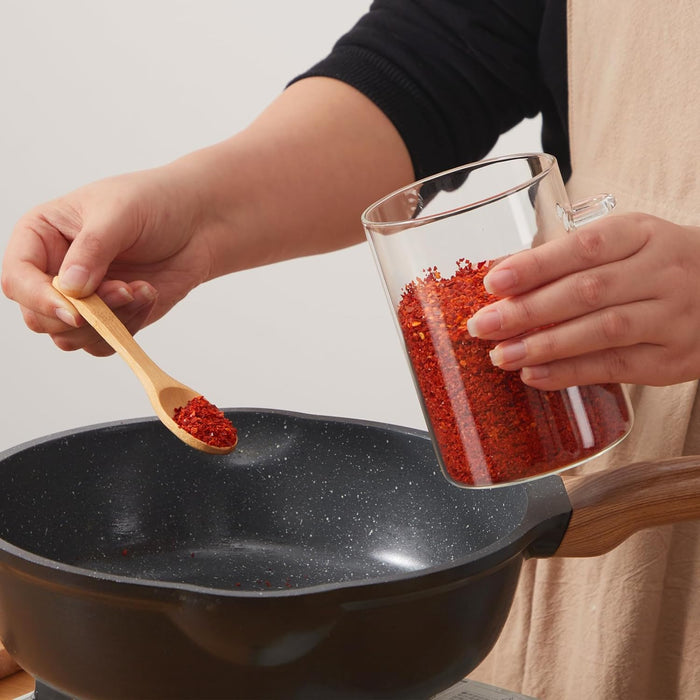 Glass Storage Jars & Bamboo Lids