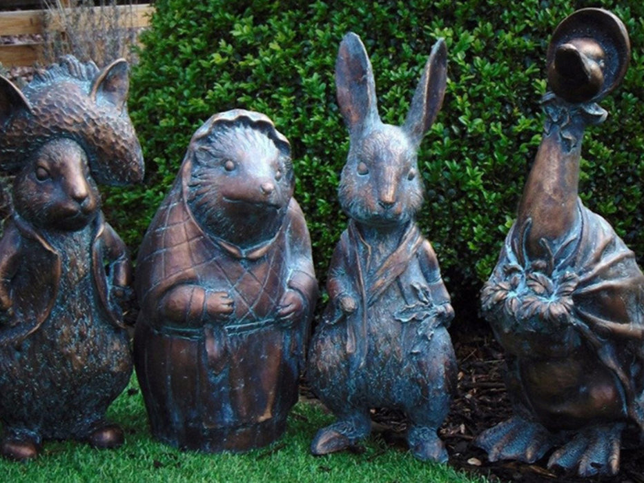 Set of Resin Classic Garden Statues