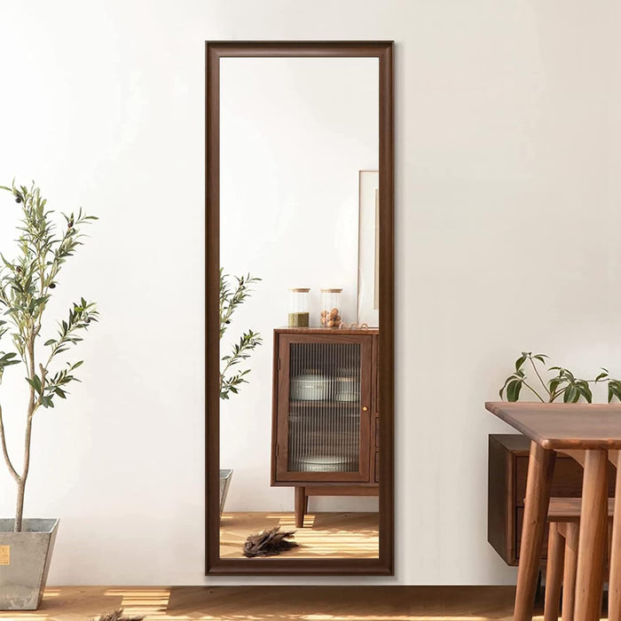 Full-Length Wood Frame Mirror