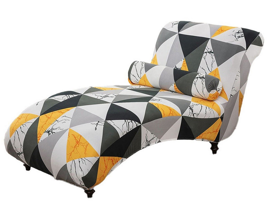 Printed Chaise Lounge Cover & Pillowcase Set