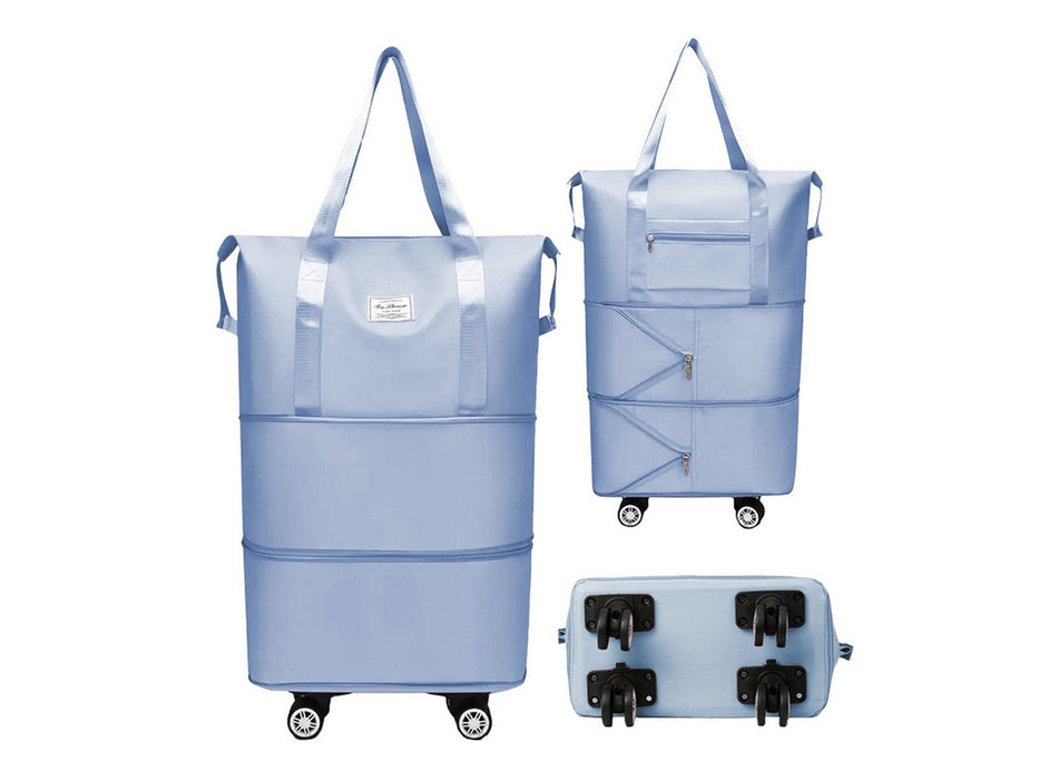 Expandable Travel Duffel Bag with Wheels