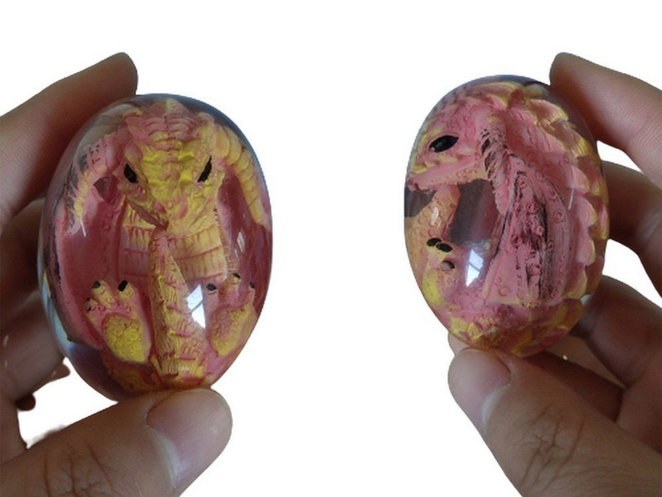 Resin Lava Dragon Egg Sculpture