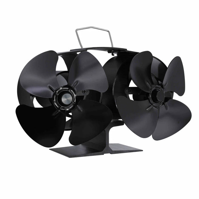 Twin Heat Distribution Stove Fan