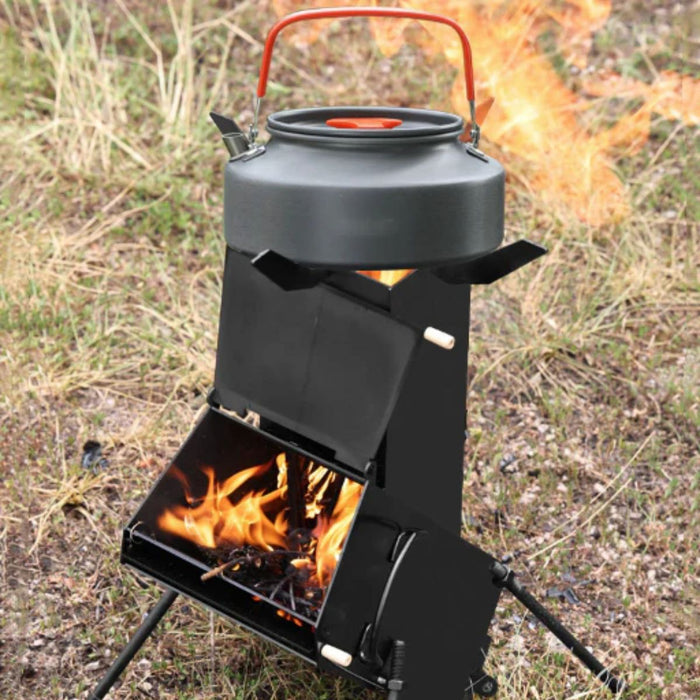 Portable Wood Burning Rocket Stove