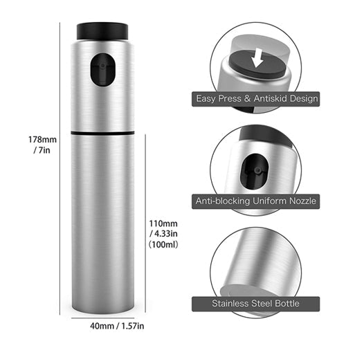 Stainless Steel Olive Oil Spray Bottle