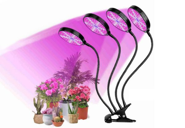 4-Head USB LED Plant Grow Light