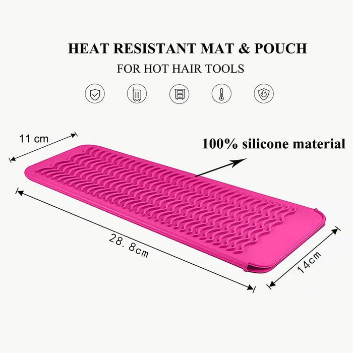 Heat-Resistant Silicone Mat Pouch