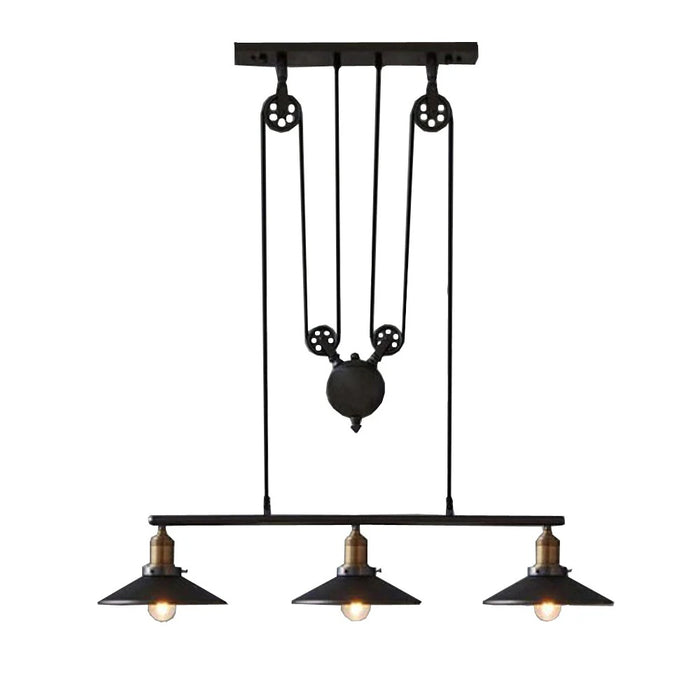 3 Head Pendant Light Pulley