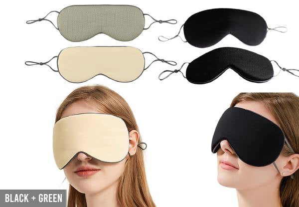 2-Piece Warm & Cool Double Side Sleeping Masks