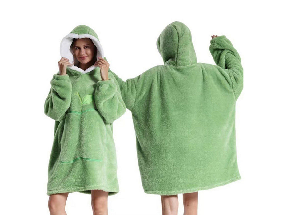 Unisex Sherpa Blanket Hoody