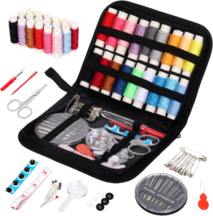 87Pcs Portable Sewing Kit with Bag