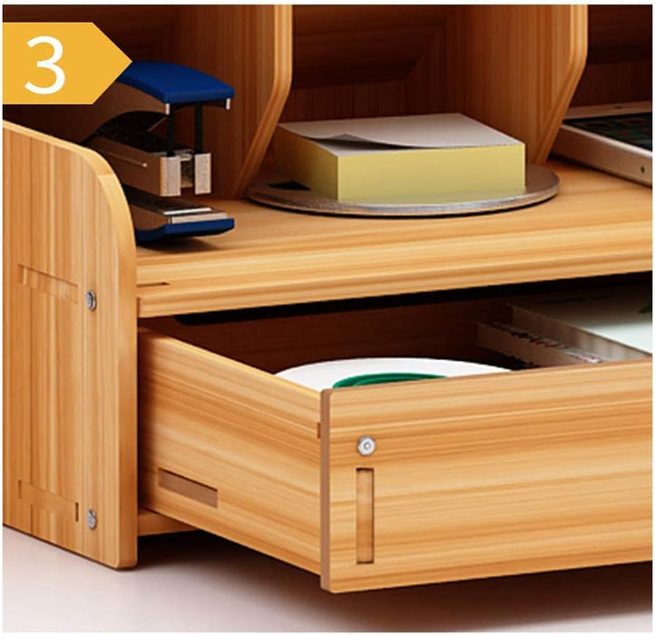 Wooden Desk Organiser