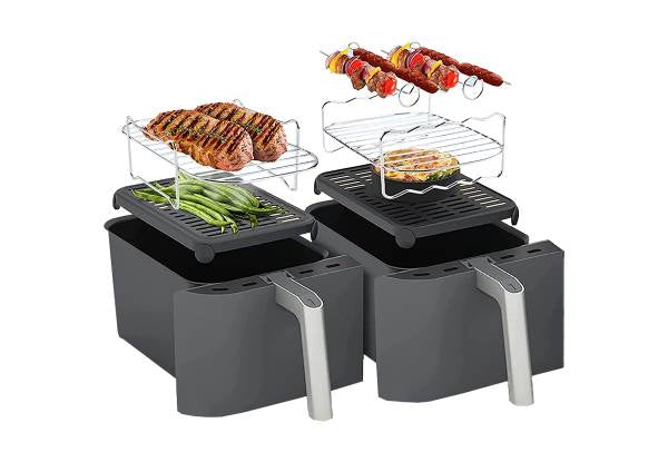 Air Fryer Rack Accessories for Ninja Dual AF300UK & AF400UK